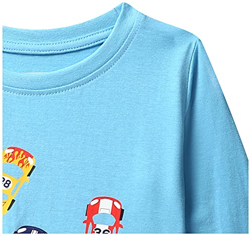 Image of MINITATU Baby-Boy's Animal Print Regular Fit T-Shirt