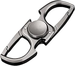 Keychain for Car & Bike Keys | Solid Metal Key Holder with Hook Clip Ring for Office, Travel & Gifting