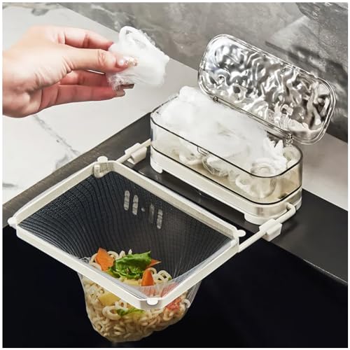 Colador para fregadero de cocina WAYUTO con filtro desechable