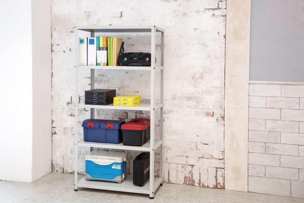 Amazon｜ダイソー スチールラック5段 CL－2 約幅120×奥行