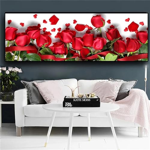 Impression sur toile de fleurs abstraites pour décoration haut de gamme