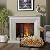 Fire Beauty Fireplace Log Rack with Kindling Holder Firewood Holder for Wood Storage Storage Log Holder (14.3lb)
