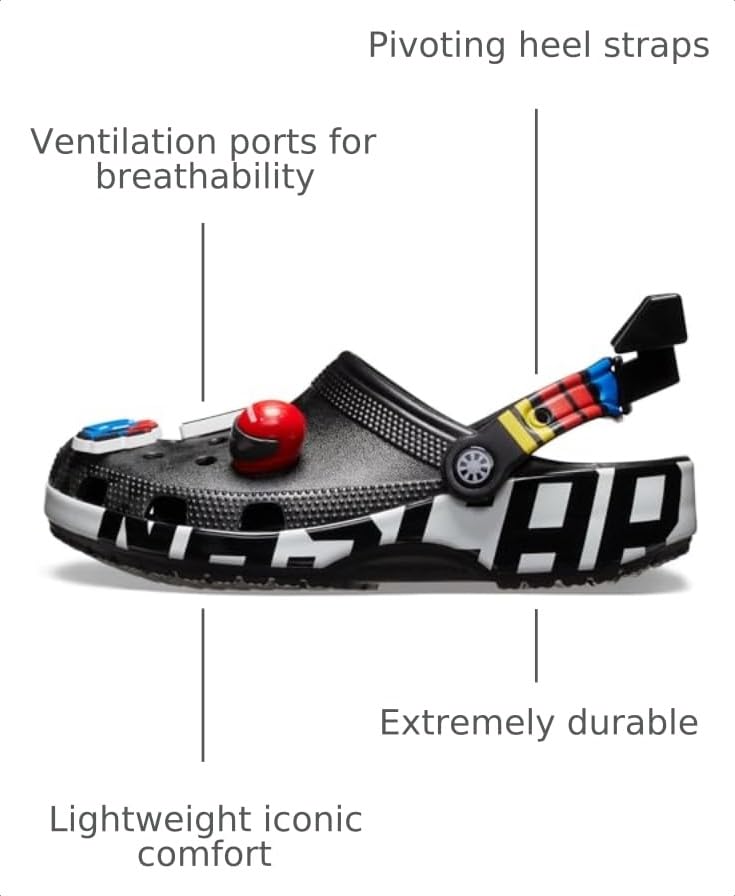 Image of Crocs Unisex-Adult Nascar Classic Clogs