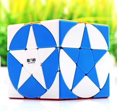 Cuberspeed QiYi Pentacle Cube Stickerless Speed Cube Sturdy and Smooth Speed Cube Puzzles
