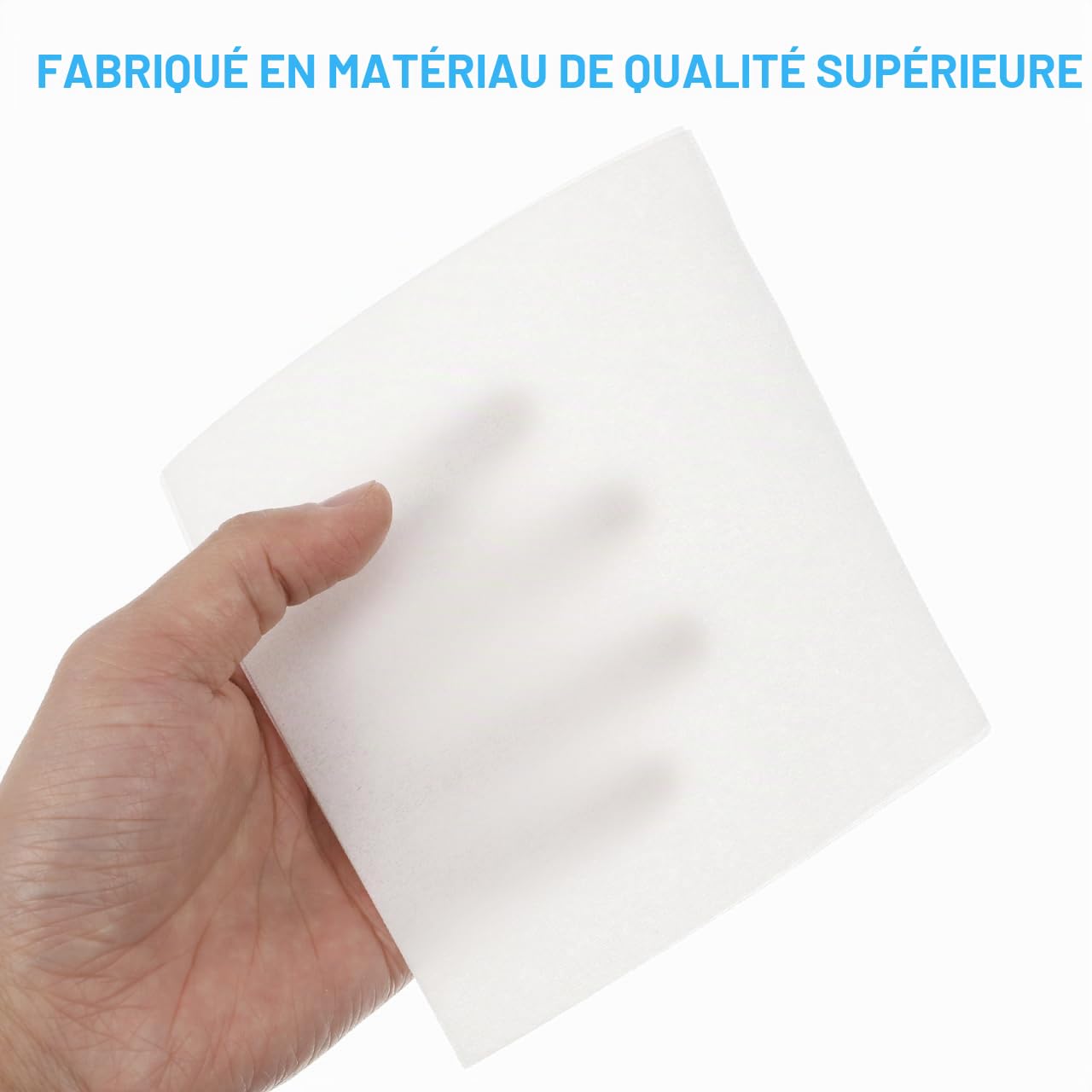 Mobestech Lot de 300 lingettes sèches sans poussière Nettoyants d'écran électroniques Chiffons d'écran Chiffons jetables Serviettes en papier Chiffon de nettoyage pour lunettes Sachet Chiffons de