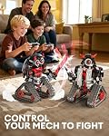 Opmind 5 en 1 STEM RC Kit de construction de robots, APP & Télécommande Samourai/Ninja Blocs 419 Pcs, ensemble d'éréacteurs RC Jouet pour les enfants, DIY Bâtir un don pédagogique scientifique pour l'âge 6 7 8 9 10 11 12+ Hommes & Filles
