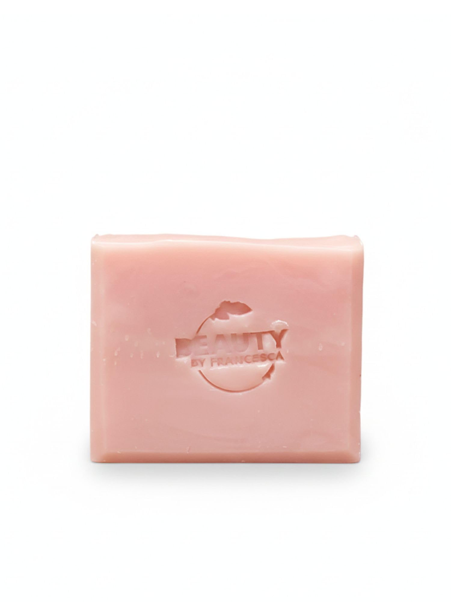 Geranium Rose Handmade Vegan Soap Bar Cold Process Floral Soap with Rose Clay 4 oz