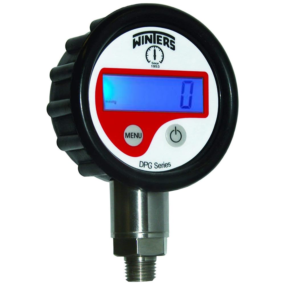 Ace Instruments Digital Vacuum Gauge ( 0 to 10000 psi) by Winters DPG Series Along with Calibration Certificate for Industrial & Vacuum