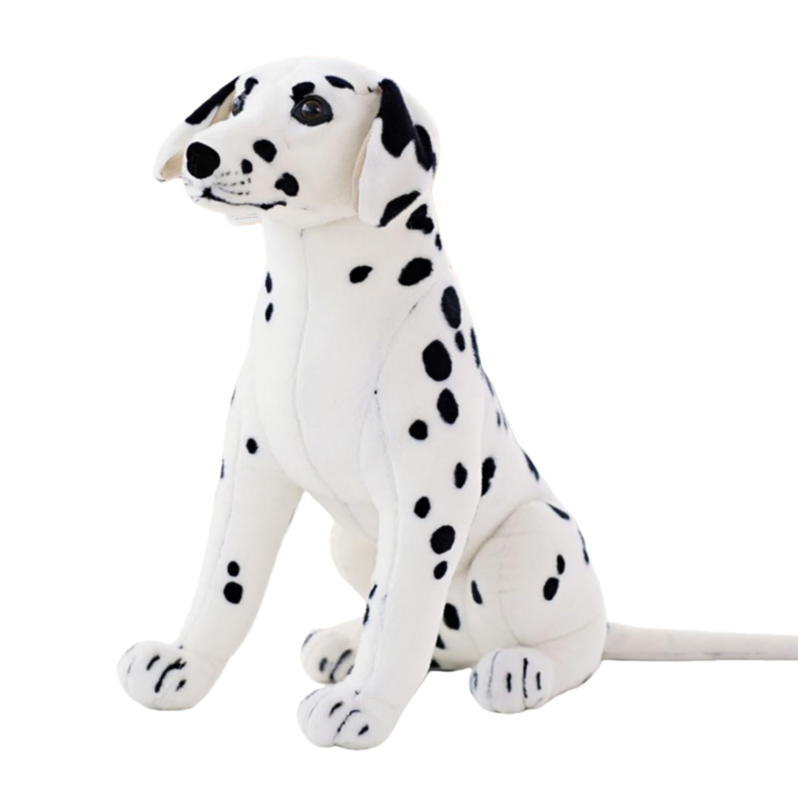 Peluche, Perro dálmata Juguetes de Peluche Suaves Perro Realista Peluches Regalo(Standing Posture,40cm)