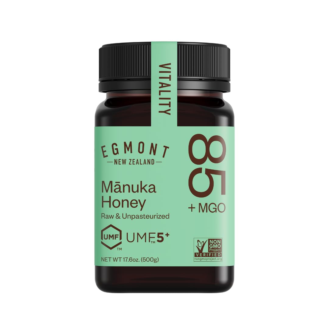 EGMONT HONEY Manuka Honey - MGO 83+ UMF 5+ 17.6oz Original from