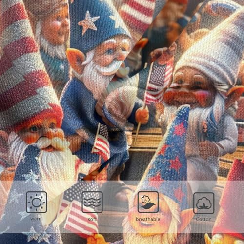 Cotton Girls Underwear Toddler USA 4th July Party Gnomes Panties for Girl Personalized Kids Undies Briefs 2t3