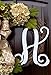 Hydrangea Monogram Initial Front Door Wreath with Bow Options and Cream, Ruby Red, and Moss Green Hydrangeas on Grapevine Base-Farmhouse Style Rustic French Door Decor