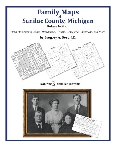 Family Maps of Sanilac County, Michigan