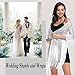 vimate White Wedding Shawl for Women, Summer lightweight Formal Shawls and Wraps for Evening Dresses (White)