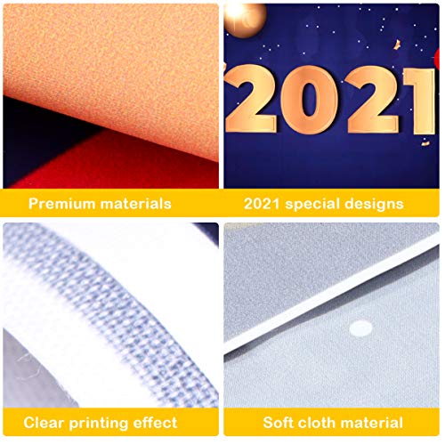 KESYOO 2021 Fotografia CenÃ¡rios de Fundo de Vinil Pano Mural EstÃºdio AdereÃ§o de Festa de Ano Novo