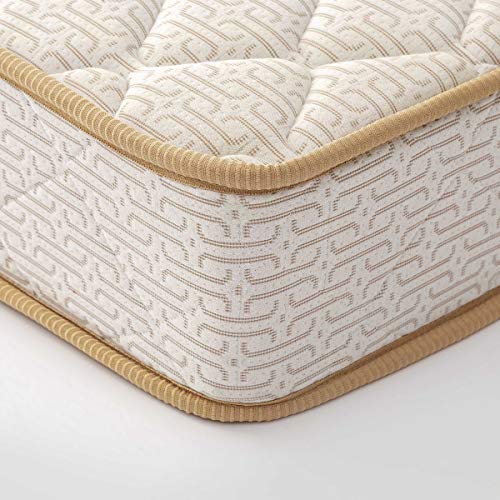 Image of Home Centre Restomax Pro 6 inch Bonnel Spring Mattress 180 x 195 cm, Beige, King (MATTRESS-17)