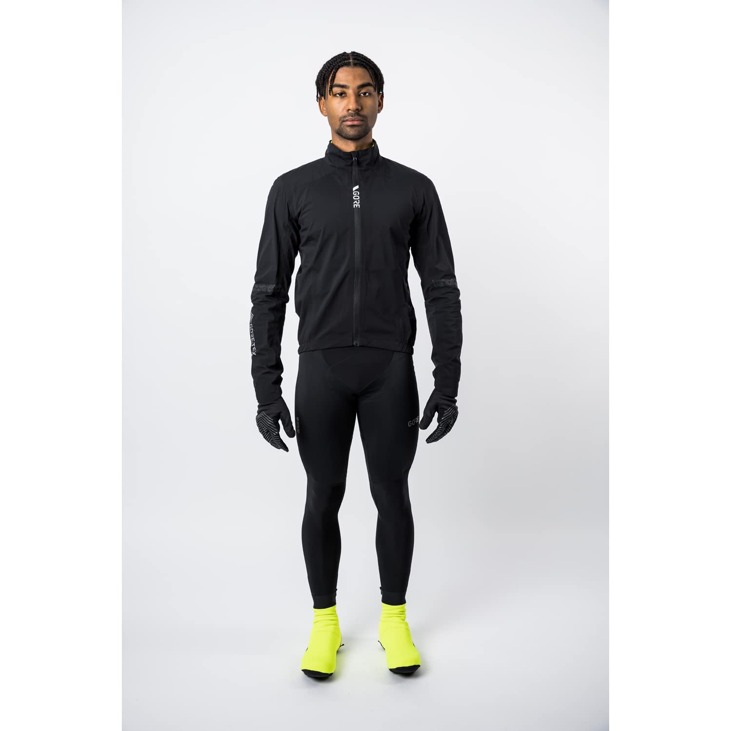 GOREWEAR Shield Couvre-Chaussures Thermiques de Cyclisme Unisexe, GORE-TEX INFINIUM WINDSTOPPER, Couvre-Chaussures Chauds pour le Froid, Coupe Ajustée