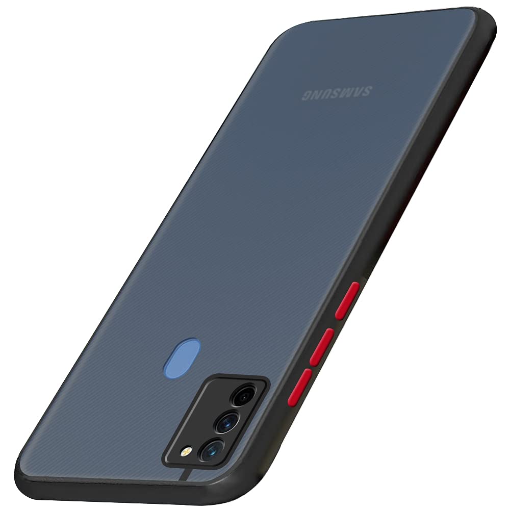 TheGiftKart Translucent Hybrid Samsung Galaxy M21 2021 Edition Back