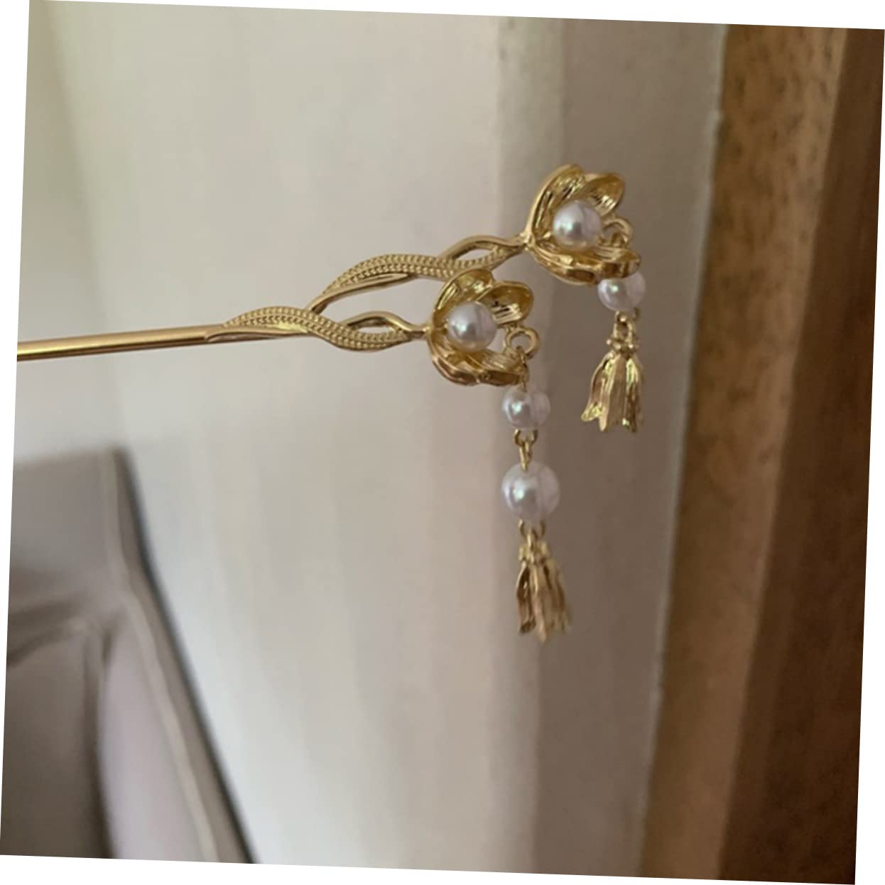 Healeved 5 Juegos De Horquillas De Metal Con Forma De Flor Para Niñas Accesorio Para El Cabello De Mujer Para Moño (2 Unidades)