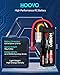 HOOVO 3S 11.1V Lipo Battery 2200mAh 120C RC Battery with T Connector for RC Truggy RC Truck RC Airplane Helicopter Drone (2 Pack)