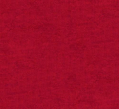 Tonal Plain Fabrics - Dark Red Tonal Blender Fabric - STOF23 - by 0.5 Metre - by Stof Fabrics - 100% Cotton (Dark Red Melange Blender STOF23)