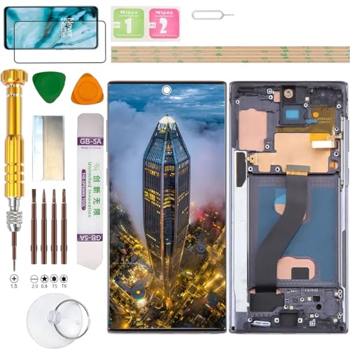 Image of (No Fingerprint) LCD Display Assembly for Samsung Galaxy Note10 EE (Note 10) SM-N970F /DS, N970U, N970U1, N9700, N970W, N970N, N970X Screen Replacement kit (Black)