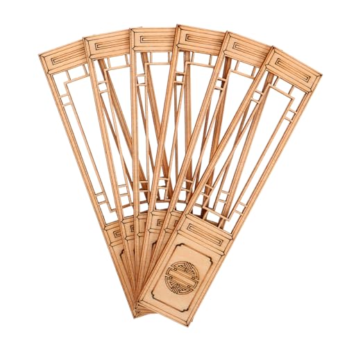 BESTonZON 6St Bildschirmmodell mini-hausfenster-Bildschirm kurzer...