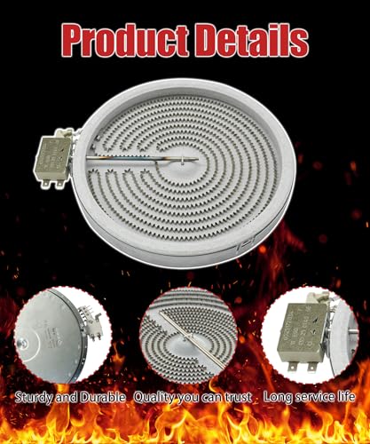 Image of DG47-00065A 12in Radiant Triple Surface Element Fits for Samsung Stove | MEE62704901 Burner 3.0 /2.2 /1.1kW Replaces DG47-00021A, DG47-00021B, MEE64286301, MEE35326801, W10823720, W10187839
