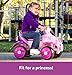 Kid Trax Toddler Disney Princess Electric Quad Ride On Toy, Kids 1.5-3 Years Old, 6 Volt Battery and Charger Included, Max Weight 45 lbs, Princess Pink