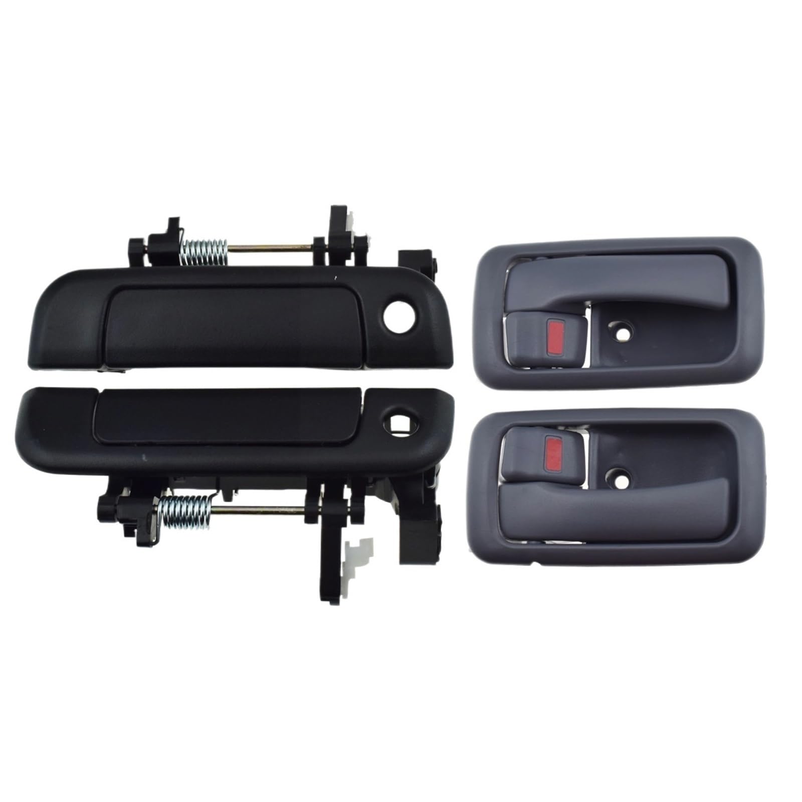 Hillar One Color Door Outer Handle For Toyota For Hiace Van 1989-2004 Front Left Right Outside & Inside Door Handle 4 Pieces 6922095J03,6921095J03