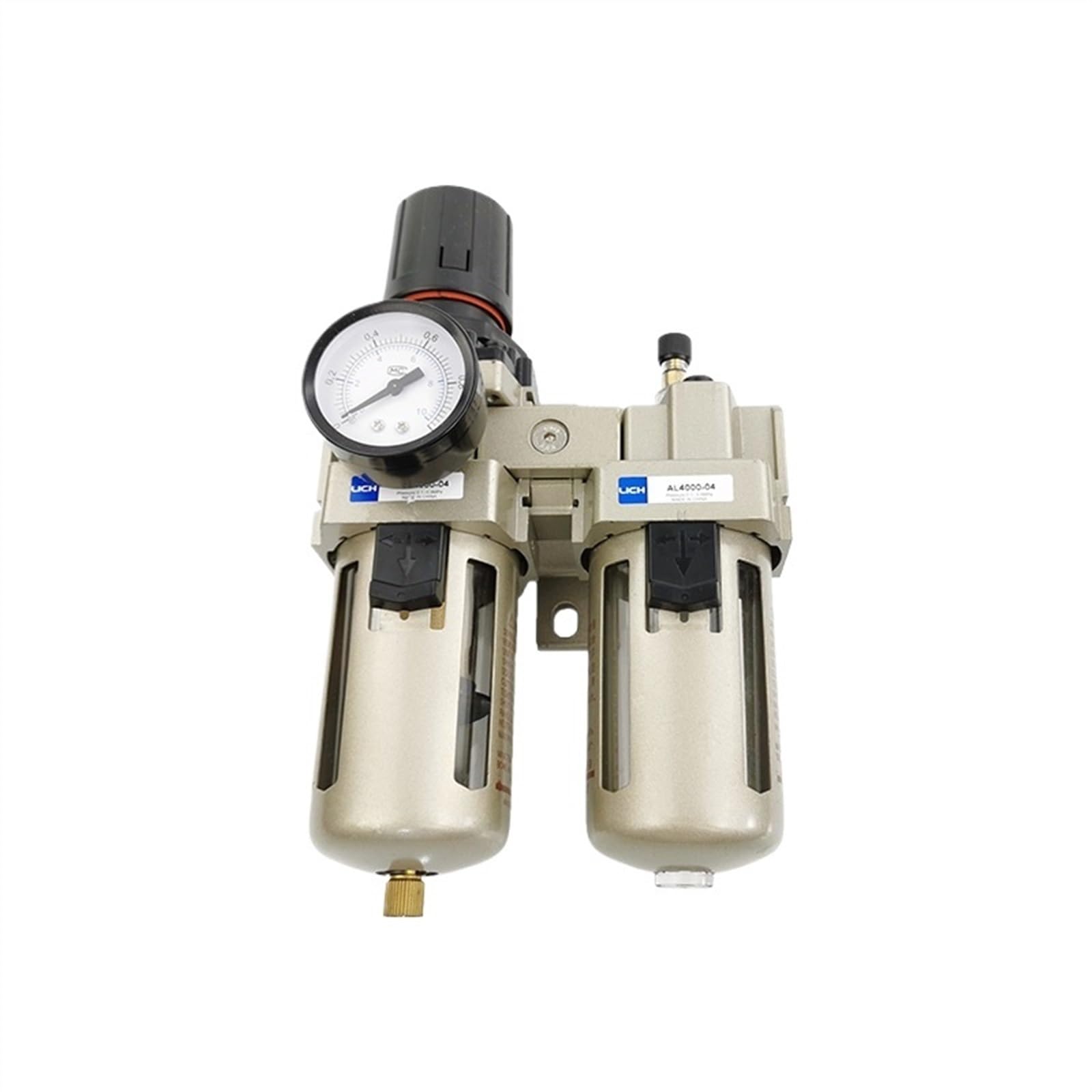 Purgador automático de neblina aceite con filtro aire y regulador presión dos piezas AC2010(AC3010-03)