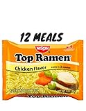 Nissan Top Ramen Chicken Noodle Soup 12 meals