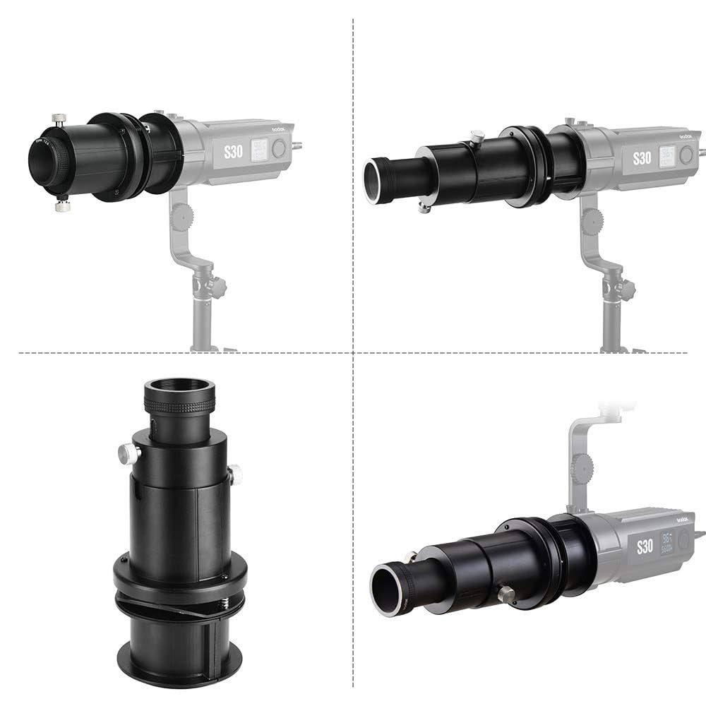 Godox SA-P投影機S30スポットライト用アクセサリー付き Amazon.co.jp: Godox SA-P投影機 SA-01レンズ付属 S30スポット