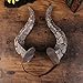 STOBOK 1 Pc Halloween Horns Headband Sheep Horn Hoop Cosplay Fancy Dress Photo Props Hair Accessory or Christmas Halloween Easter Decoration Dance Party