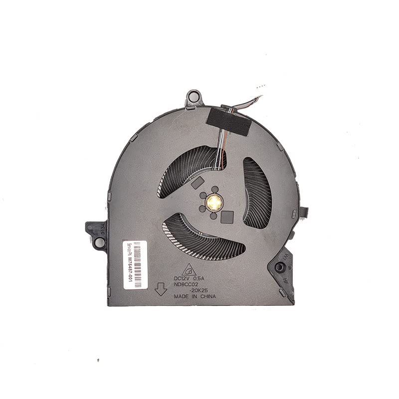 Laptop CPU Fan for HP 16-B0005DX 16-B0014NR 16-C0000AX 16-C0001DX 16-C0002AX 16-C0002CA 16-C0002DX 16-C0003AX 16-C0004AX 16-C0005AX DC12V 0.5A
