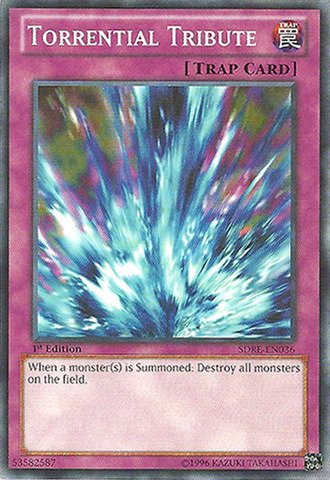 Yu-Gi-Oh! - Torrential Tribute (SDRE-EN036) - Structure Deck: Realm of The Sea Emperor - 1st Edition