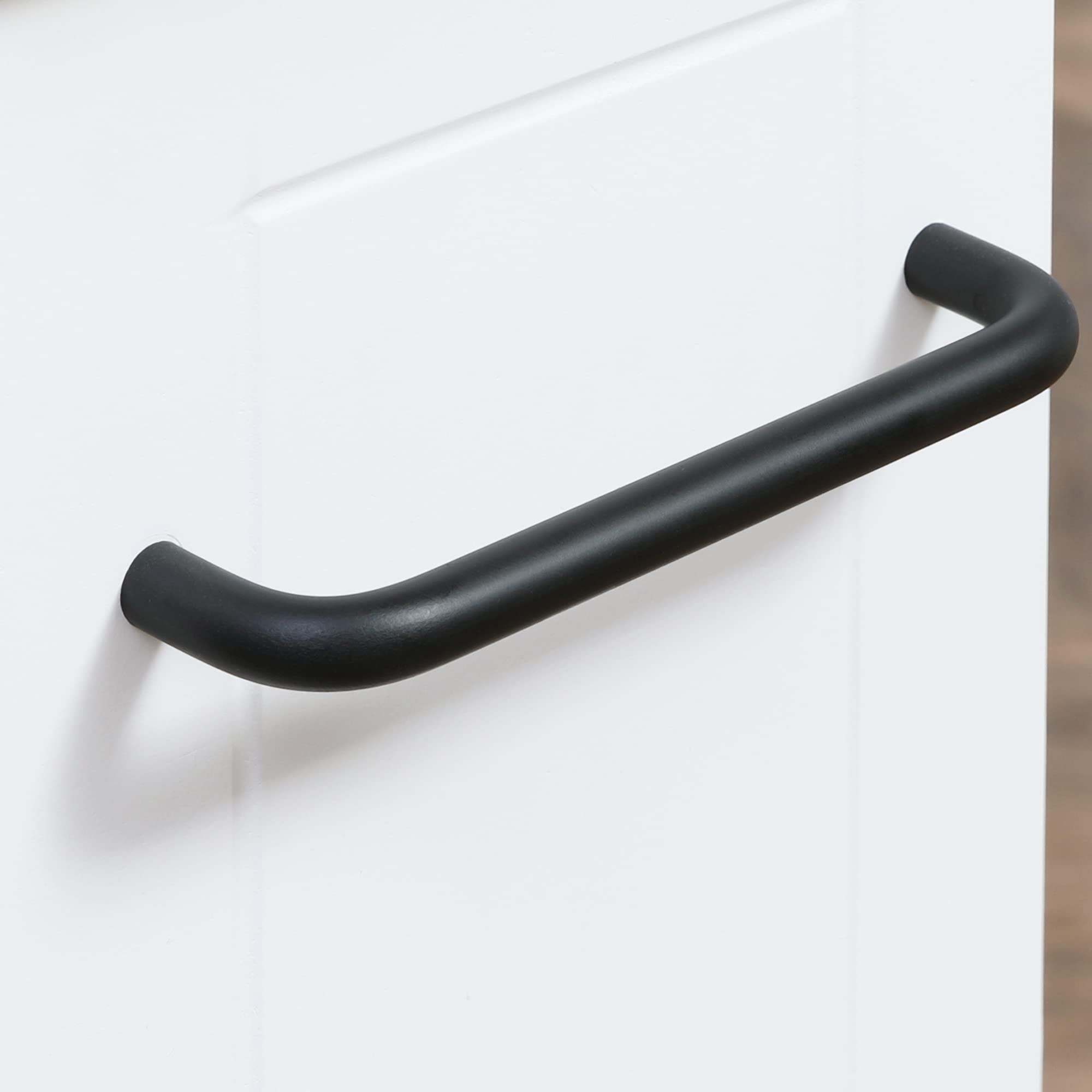 kleankin Carrello da Cucina Salvaspazio, Carrello da Bagno di Design, Multiuso, Salvaspazio, Scaffale in Legno MDF, Ruote Girevoli e Maniglia, 42.5x20.3x66.7cm, Bianco