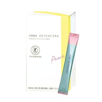 Amazon.co.jp: オルビス(ORBIS) ディフェンセラ ピーチ風味 白 1
