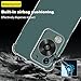 USTIYA Case for Huawei Nova Y72S/Enjoy 70 Clear TPU Four Corners Military-Grade Protection Cover Transparent Soft funda