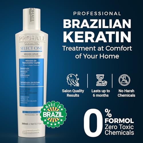 Prohall-Cosmetic-Brazilian-Keratin-Hair-Treatment-Formaldehyde-Free-Blowout-Complex-Select-Care-Post-Progressiva-Hair-Care-Kit-Hair-Mask-Shampoo-Conditioner