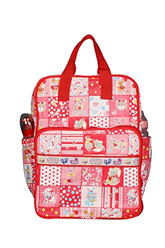 Image of Diaper Bag /Mother Backpack for Travel (Red)