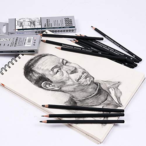 Set de lápices de dibujo YYMIYU 14 piezas miniatura 2