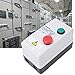 HUEB 11K Magnetic Starter Irreversible Manual Direct Start Type Control Motor Protection 380V 50 60Hz for AC Motor Industrial Machinery (5.5-8.5A)