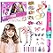 Hzitcigm Machine à Tresser Les Cheveux Fille,Kit de Tressage Cheveux Enfant avec Perles Colorées,Cadeau Fille 5 6 7 8 9 10 11 Ans – Kit Créatif Coiffure Enfants, Jouet Amusant pour Cadeau