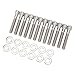 Hardened 304 Stainless Steel Cylinder Head Bolts Kit, Fit for SBF 289 302 5.0L 351W, Ensure Proper Head Bolt Fastening