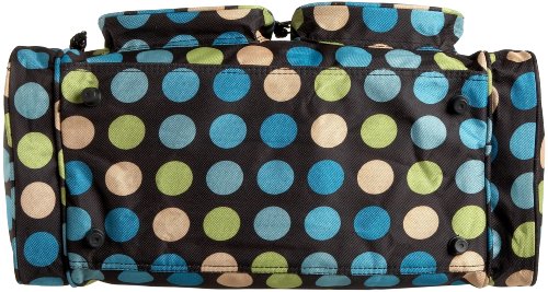 Image of Rockland 19 inch Polyester Duffel Bag, Multi Blue Dot