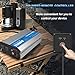 Tebrol 2500W Pure Sine Wave Inverter 12V DC to 120V AC Converter for Home, RV, Truck, Off-Grid Solar Power Inverter with Built-in 5V/2.1A USB, AC Hardwire Port, Remote Controller