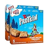CLIF KID ZBAR - Protein Granola Bars - Peanut Butter Chocolate Flavor (1.27 Ounce Gluten Free Bars,...