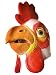 Youtumall Halloween Mask Latex Brown Horse Head Mask For Party Halloween Costume (White Chicken)