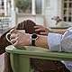 Archer Watch Straps - Uhrenarmbänder aus Silikon mit Schnellverschluss (Schwarz, 20mm)